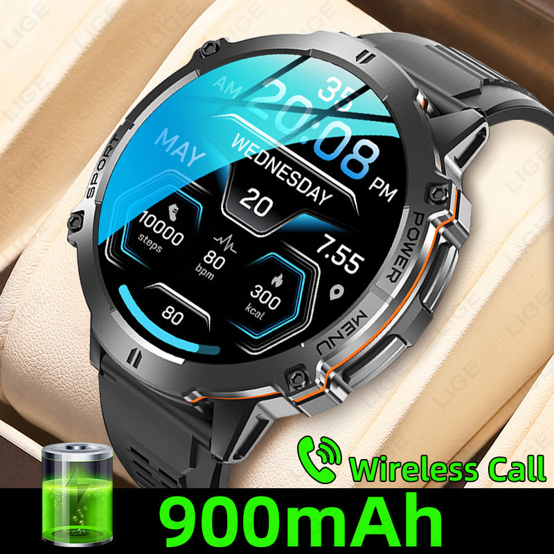 New X3 High-Definition Large-Screen Bluetooth Calling Health Monitoring