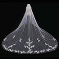 Bride Wedding Long Veil  Tail Luxury