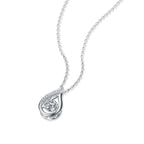 Necklace Pendant Set With Top-quality Moissanite S925