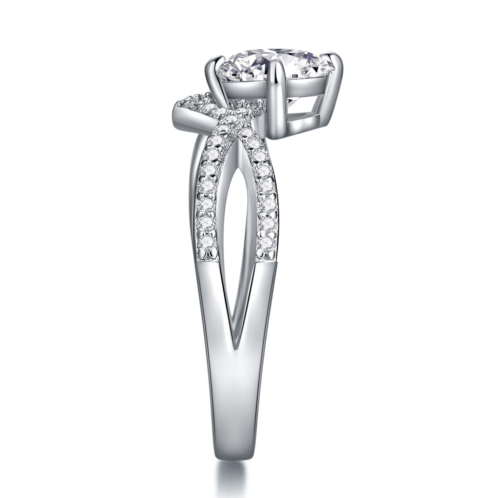 Sacred Vow - A Wedding Ring Set With 2-carat