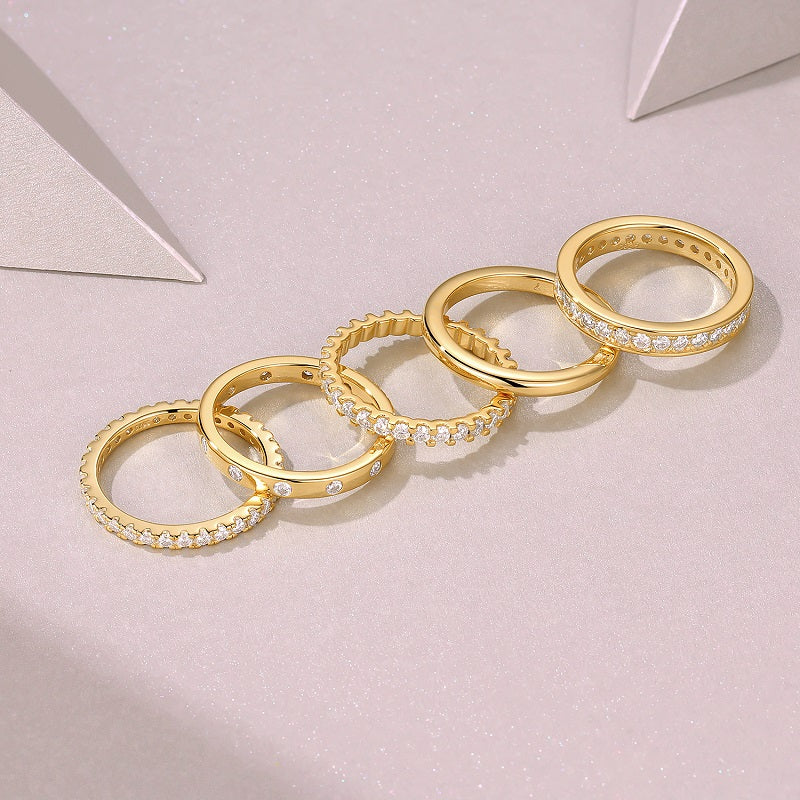 Morning Light Gold Ring -