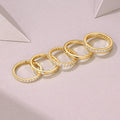 Morning Light Gold Ring -