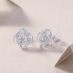 Earrings Set With 0.5-carat Stud Earrings,