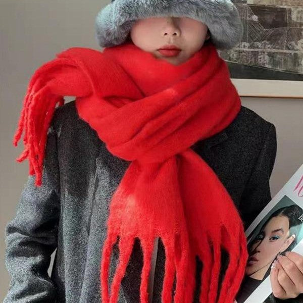 Wool-like Autumn And Winter  Scarf High Quality